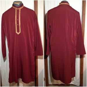 Men's Size M Raunaq Indian Sherwani Top Only